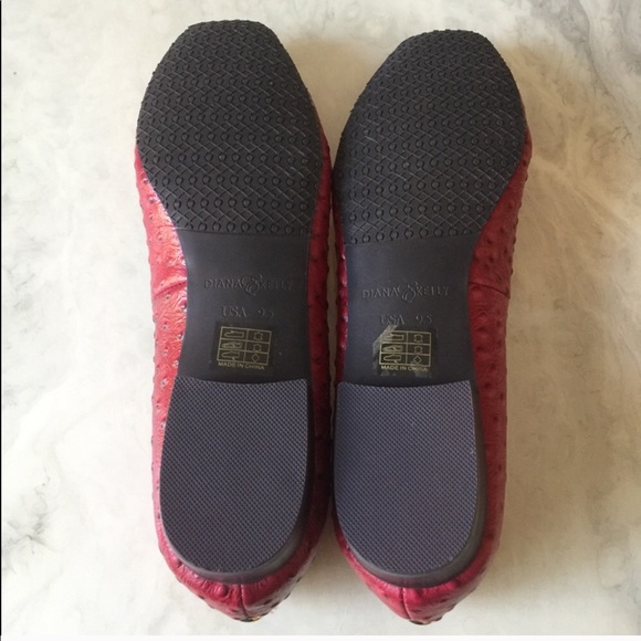 Elephant Brooch Leather Flats - Picture 4 of 5